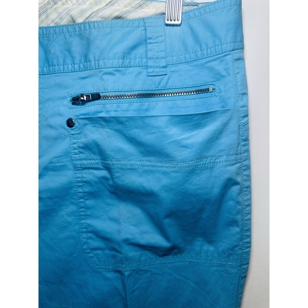 Athleta Convertible Outdoor Hiking Pants Aqua Blue Pockets Women's 14‎ - Picture 3 of 16
